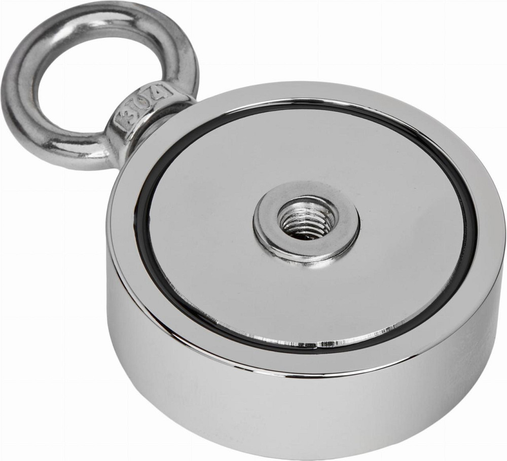 Професійний неодимовий магніт на 140 кг + шнур 20 м Kraft&Dele (KD10415) Нововолинськ - фото 6