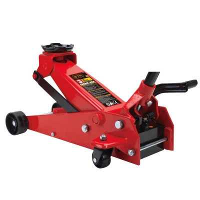 Домкрат GTM подкатный 3,5т (145-500мм) педаль подъема (T83502) Винница - изображение 1