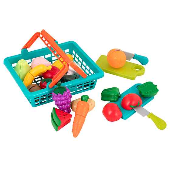 Ігровий Набір Для Двох- Овочі-Фрукти На Липучках Дніпро