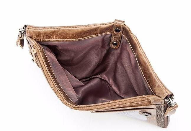 Гаманець чоловічий Vintage 14684 Cвітло-коричневий Київ - фото 9