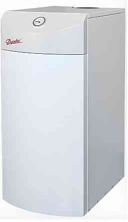 Газовый котел Данко 18С дымоходный напольный одноконтурный котел 18 кВт до 180 м2 сталь 3 мм итальянская автоматика EuroSit Тернополь