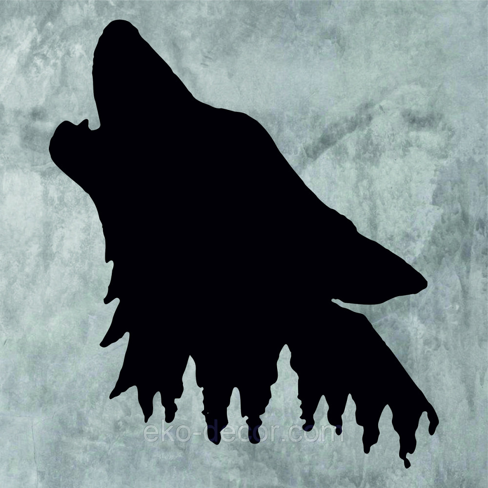 Декоративное настенное Панно «Волк», Декор на стену Киев - изображение 5