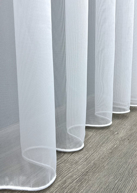 Тюль французька сітка “Belle” колір білий 1964т Київ - фото 7