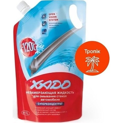Омыватель автомобильный Xado -120 С Тропик 1л (XA 50011_12) Винница - изображение 1