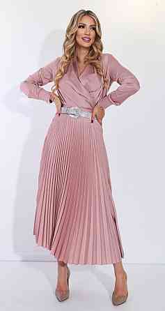 Костюм зі спідницею гофре із шовку (42) Київ