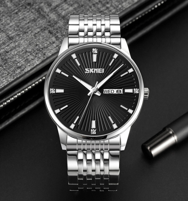 Skmei 9323SIBK Silver-Black SBR Київ - фото 3