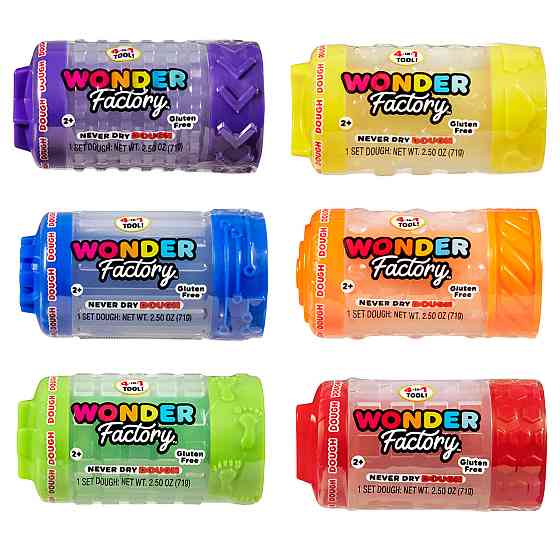 Маса для ліплення, що не засихає, Wonder Factory – Світ кольору та форми Днепр