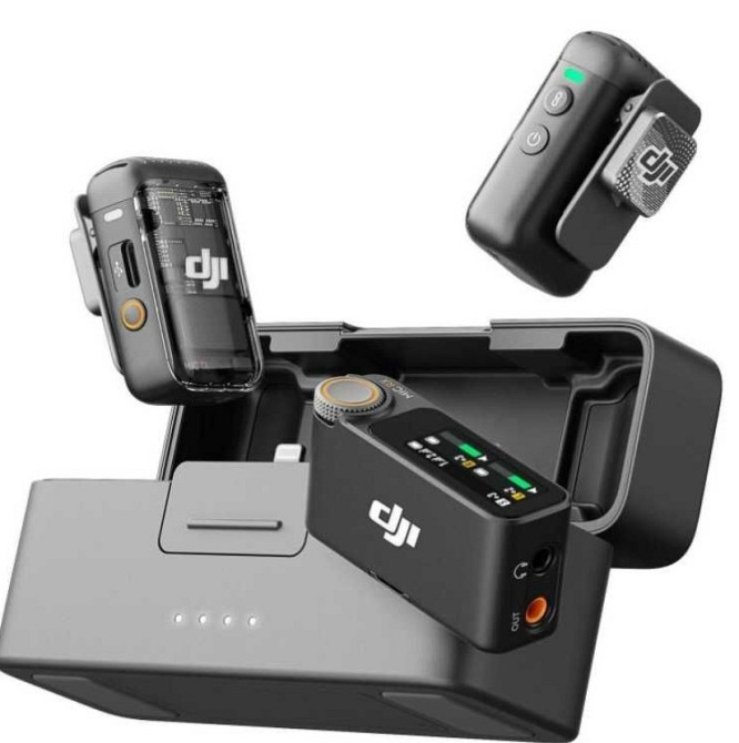 Мікрофонна радіосистема: DJl Mic 2 (2TX- 1RX) (CP.RN. 00000324.01) Київ - фото 2