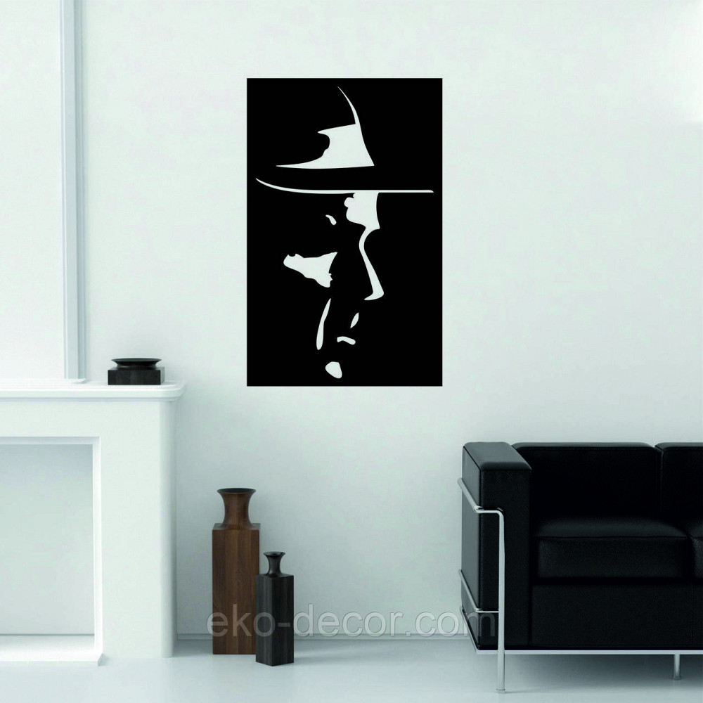 Декоративное настенное Панно «Силуэт мужчины», Декор на стену Киев - изображение 5