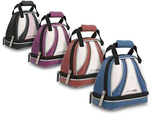 Чохол Brunswick Game Traveler Nintendo DS Lite синій дорожня сумка текстильна стьобана для консолі з кишенями для картриджів Київ