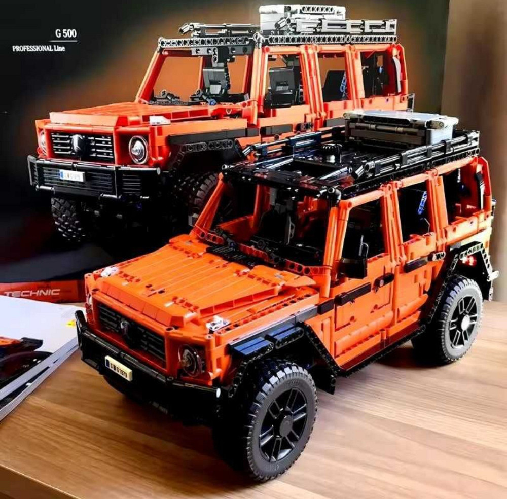 Конструктор  машинка Technic Mercedes Benz G500 (2891 деталей) маштаб 1:8 Мерс кубик Киев - изображение 9