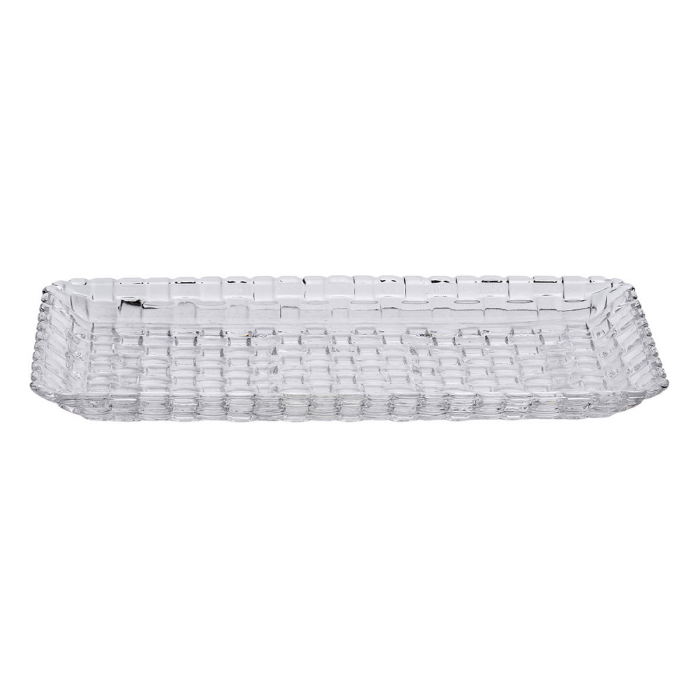 Yiwu Блюдо для закусок скляне 25*12,5*1,5 см прямокутне HP-YH-33 Коломыя - изображение 1