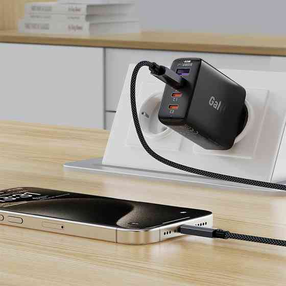 Кабель USB 2.0 AM-Type-C M, 1.2 м, 60W C19-04 Black Acefast Вінниця