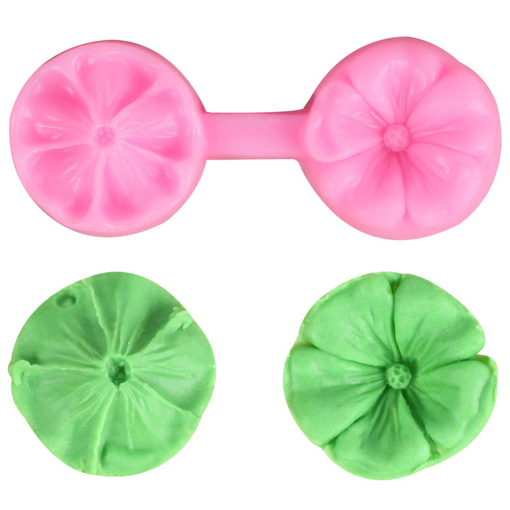 Молд для фоамірану Квітка 80 на 30 мм рожевий Київ - фото 9