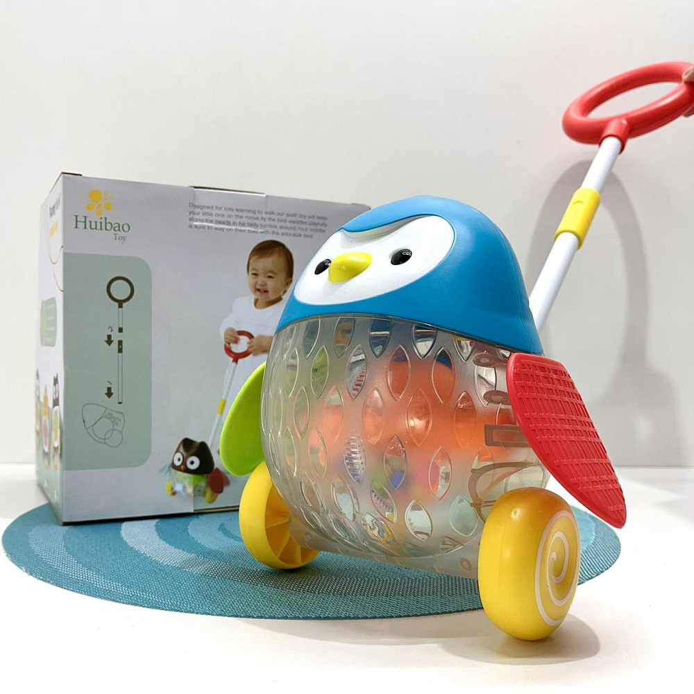 Каталка на палиці Пінгвіня подвійні крила (1601ABC) Чернігів - фото 7