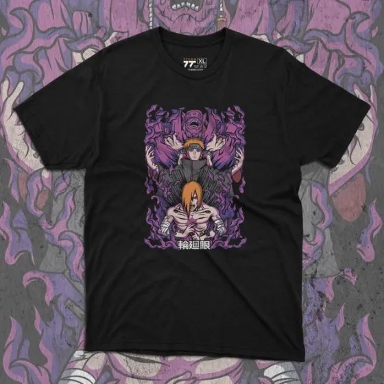 Футболка чоловіча з  принтом Наруто Нагато Розмір 48 Дніпро