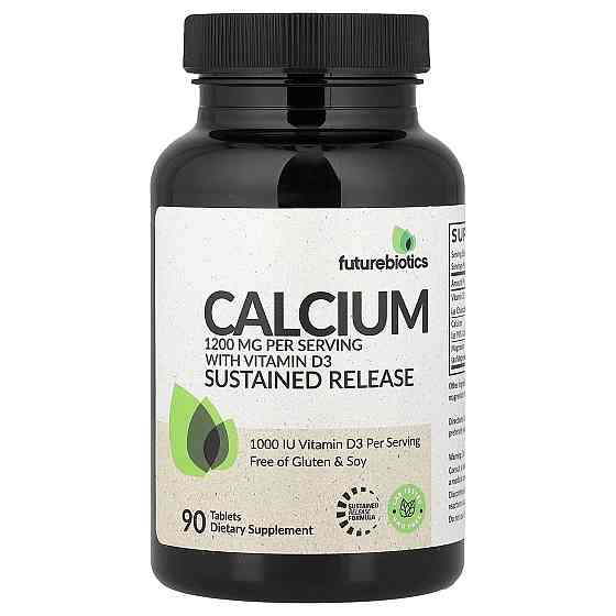 Calcium With Vitamin D3, Sustained Release, 90 Tablets Луцьк