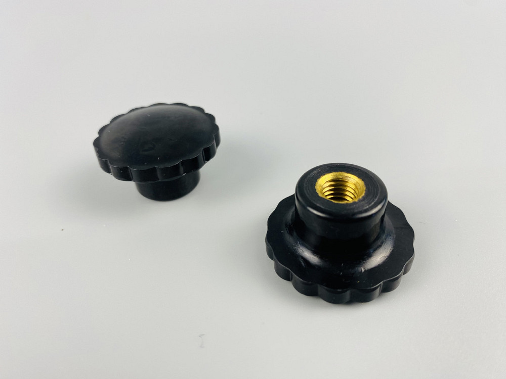 Наконечник важеля універсальний М8, D32 (чорний), латунна втулка різь внутрішня М8 Мукачево - фото 10