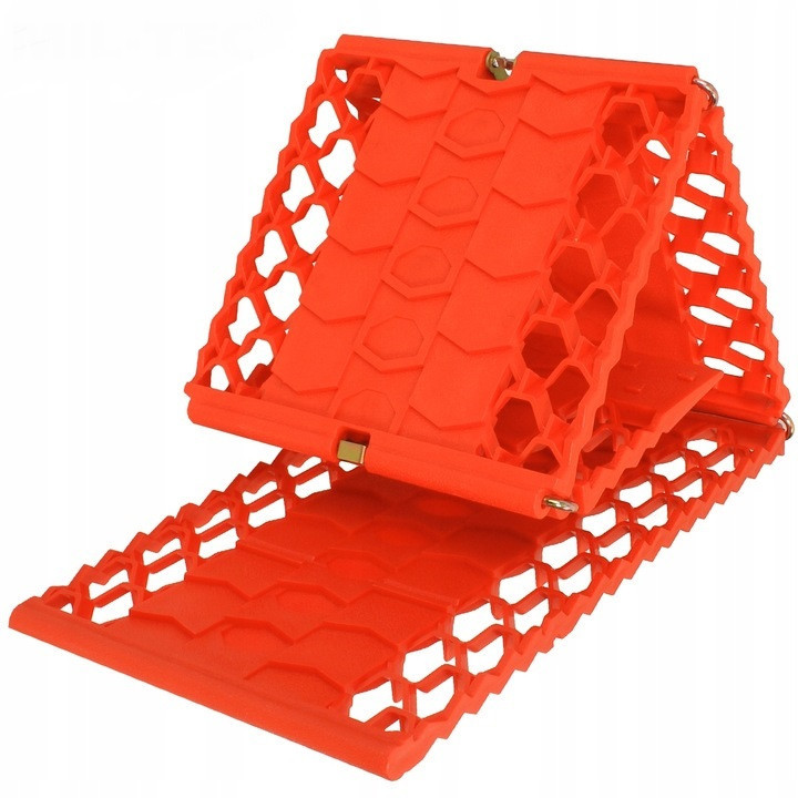 Складні тягові килимки під колеса - 2 шт для снігу, піску, бруду Mil-Tec (16510100) АБС-пластик Нововолинськ - фото 2