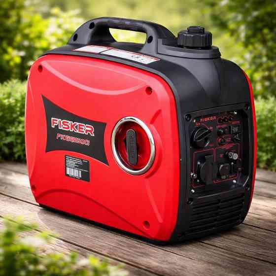 Генератор інверторний Fisker 2.5 кВт,Генератор бензиновий інвертор мідна обмотка,Кращий інверторний генератор 3,5 к.с. Львів