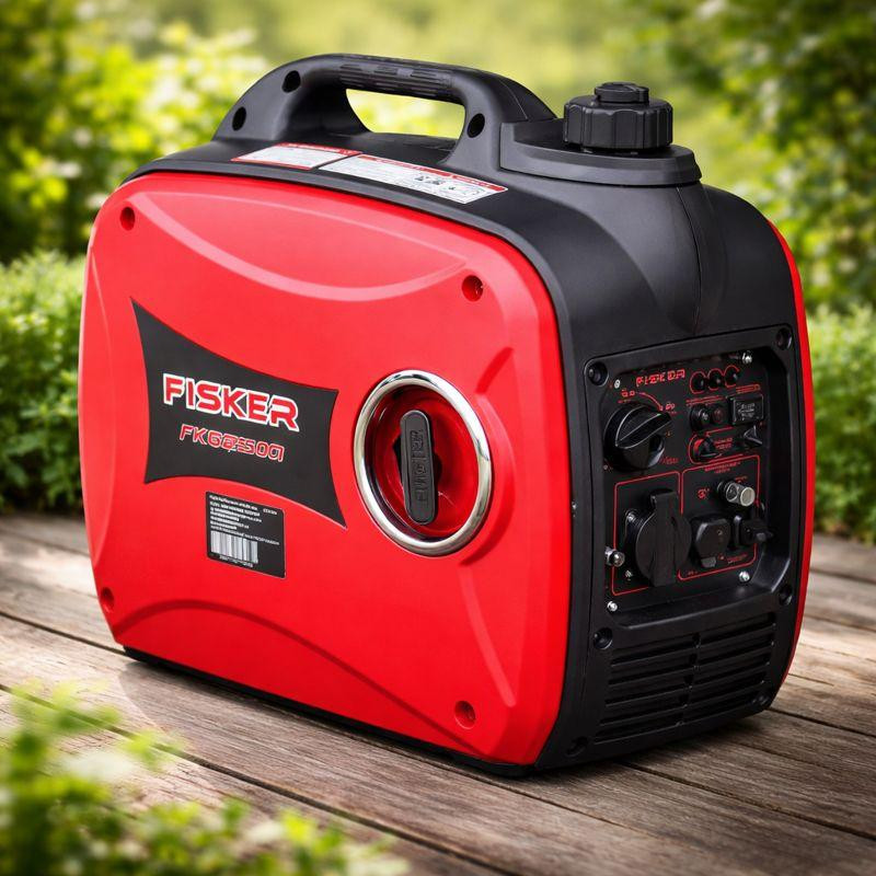 Генератор інверторний Fisker 2.5 кВт,Генератор бензиновий інвертор мідна обмотка,Кращий інверторний генератор 3,5 к.с. Львів - фото 1