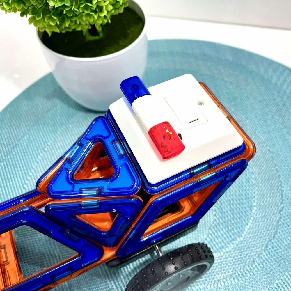 Конструктор магнітний Limo Toy Транспорт 42 деталі (LT6004) Чернигов - изображение 4