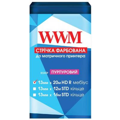 Лента к принтерам 13мм х 20м HD п. Purple WWM (M13.20HRP) Винница - изображение 1