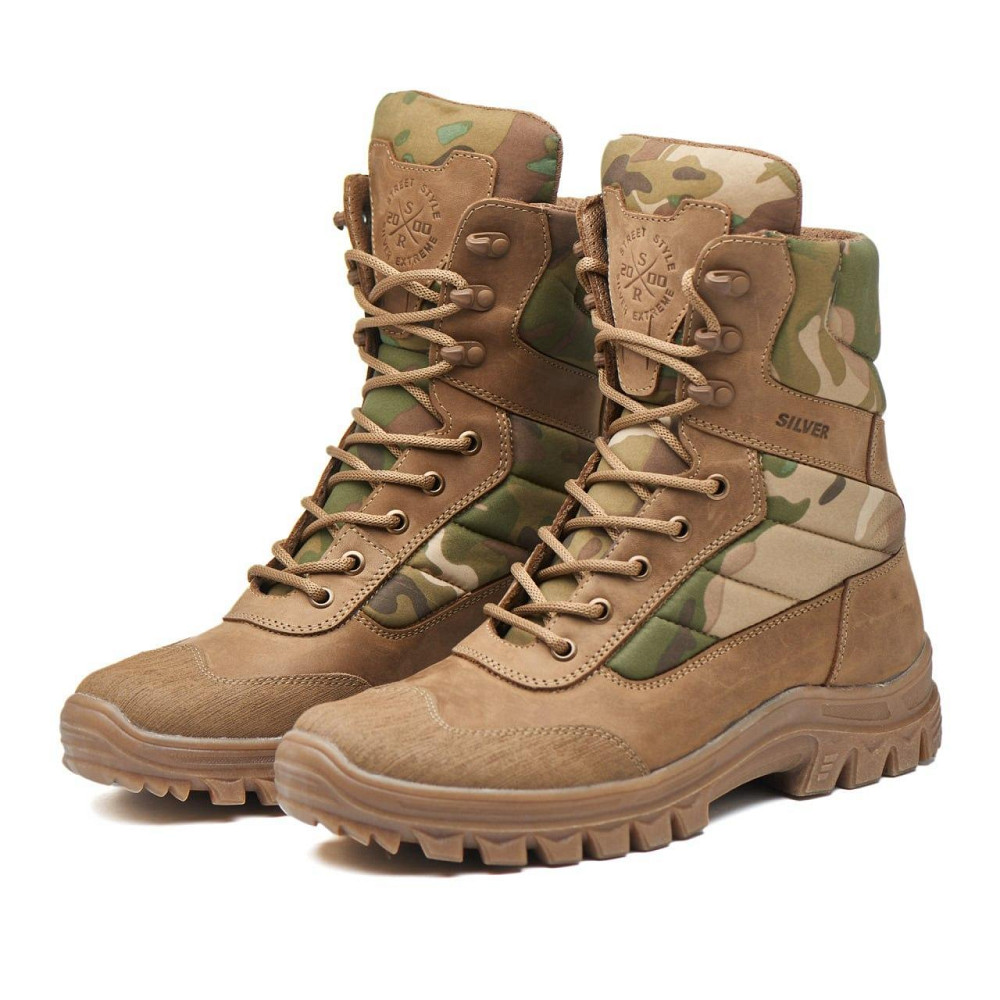 Тактические берцы Б6 пиксель — демисезонные, водонепроницаемые, прочные, армейские ботинки для ЗСУ 40 (26,5) Харків - фото 2