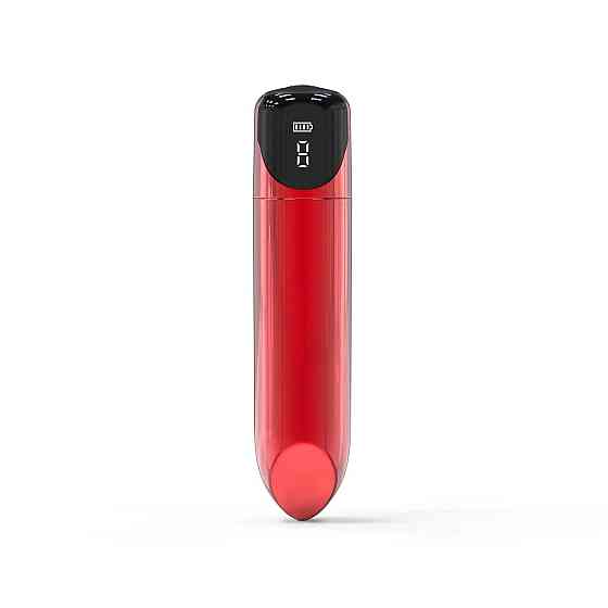 Віброкуля-помада Loviss Lipstick Bullet Vibrator, 9 режимів, перезаряджувана Sex Aura Київ