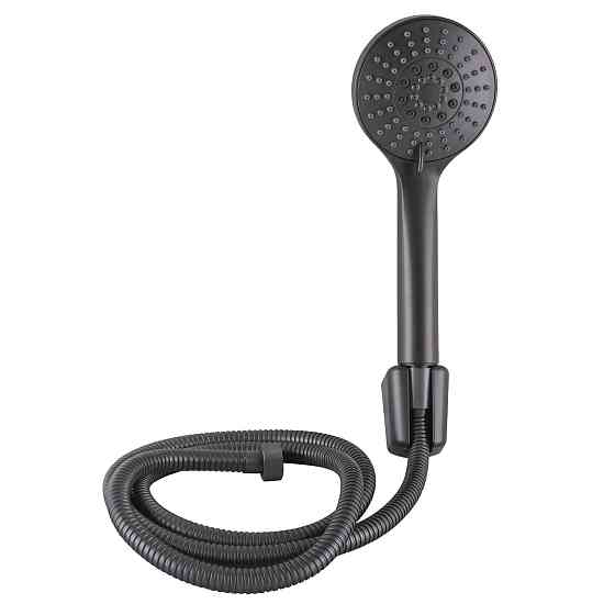 Змішувач для ванної Globus Lux Milano GLM-0208N-11-Graphite- EURO латунь L350мм.Графіт Блиск. Луцк