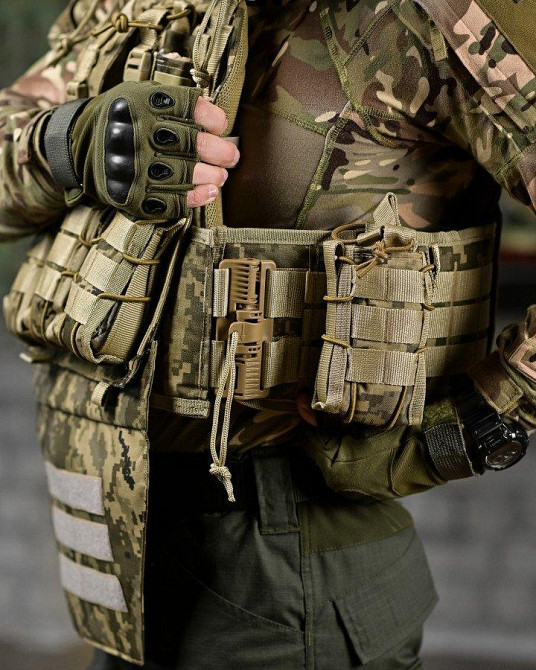 Якісна плитоноска Attack STATIX піксель ДЛ6478 Одеса - фото 6