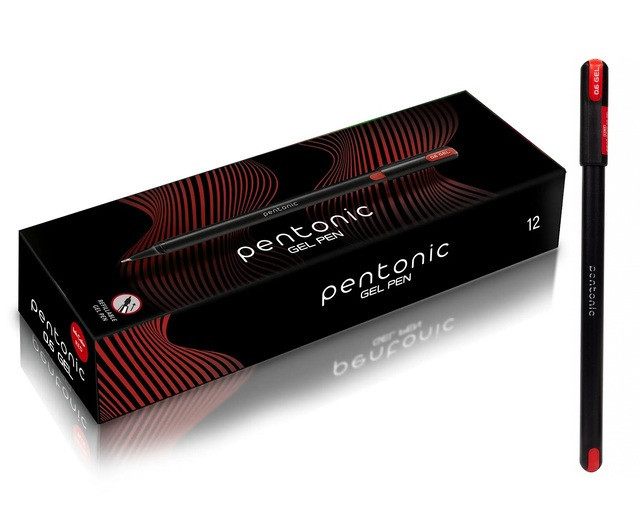 Ручка гелева "Linc""Pentonic" 0,6 мм. червона, 420411, шт Київ - фото 1