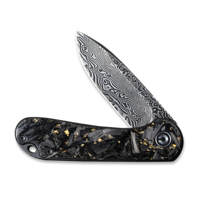 Ніж Civivi Elementum, Damascus, Carbon Fiber (C907C-DS1) Вінниця - фото 8