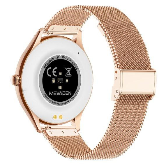 Женские умные наручные часы Smart Milano Gold Steel 2 ремешка Киев - изображение 7