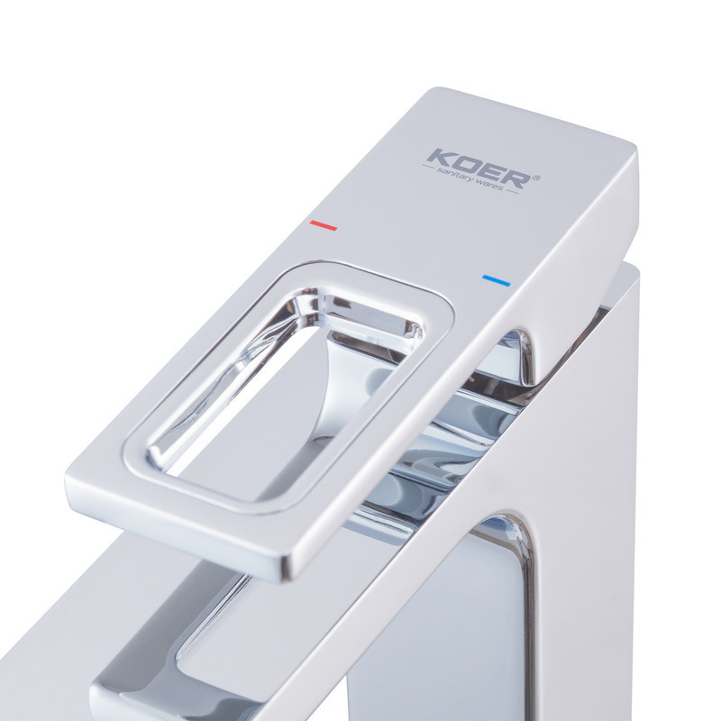 Змішувач для умивальника Koer KB-11009-01 високий    ( KR3500 ) 23168 Харьков - изображение 6