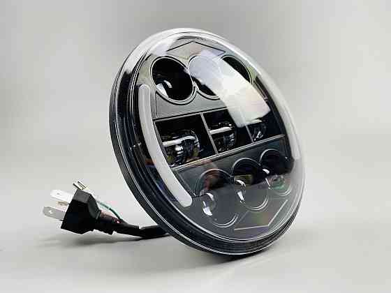 Універсальна світлодіодна фара, проектор ближнього/дальнього світла DRL жовтий сигнал повороту для мотоцикла Мукачево