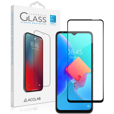 Скло захисне ACCLAB Full Glue Tecno Spark 8C (1283126542466) Вінниця - фото 2