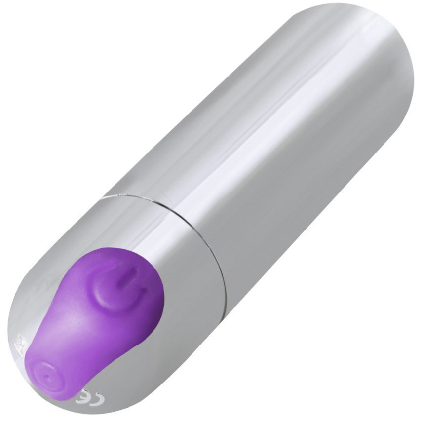 Вибропуля - Best Silver Bullet фиолетовый Sex Aura Киев - изображение 2
