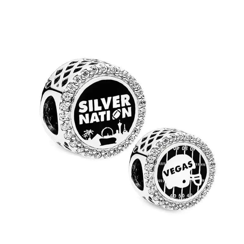 Серебряный шарм для браслетов Пандора 