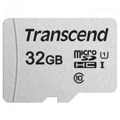 Карта памяти Transcend 32GB microSDHC class 10 UHS-I U1 (TS32GUSD300S-A) Винница