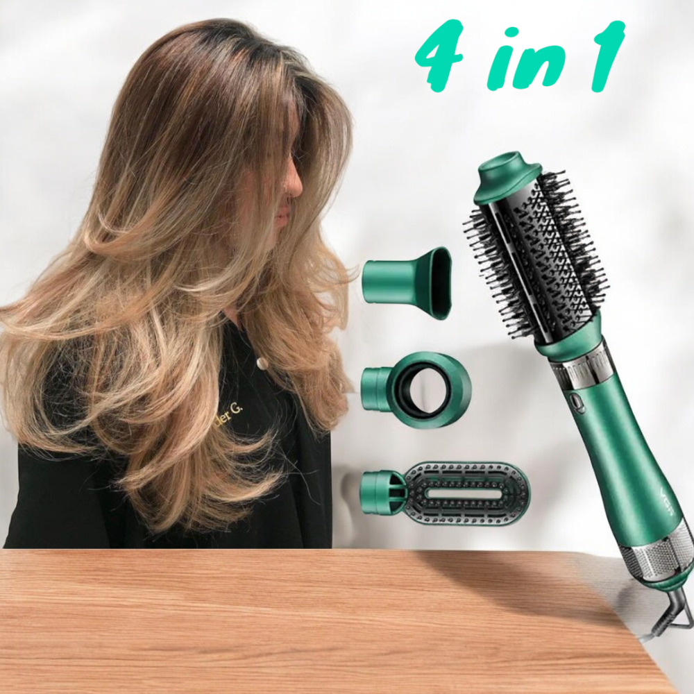 Фен-щітка VGR V-493 4в1 для укладання волосся повітряний стайлер 2 режимами нагріву 1000 Вт Одеса - фото 2