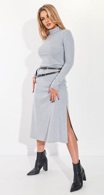 Теплое платье джерси (42) Киев - изображение 4