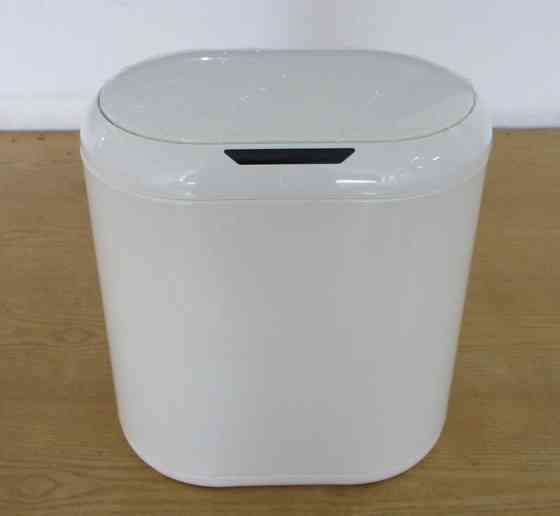 Відро для сміття сенсорне овальне Mixxus Premium Topper-TC0112 White 12л колір білий   ( MI7082 ) 24367 Харків
