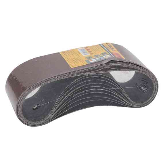 Стрічка шліфувальна нескінченна 75×533мм P180 (10шт) SIGMA (9152161) Рівне