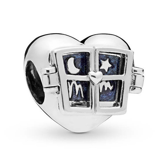 Срібна намистина Пандора  "Вікно любові" 798006EN63 MasterSem Київ - фото 1