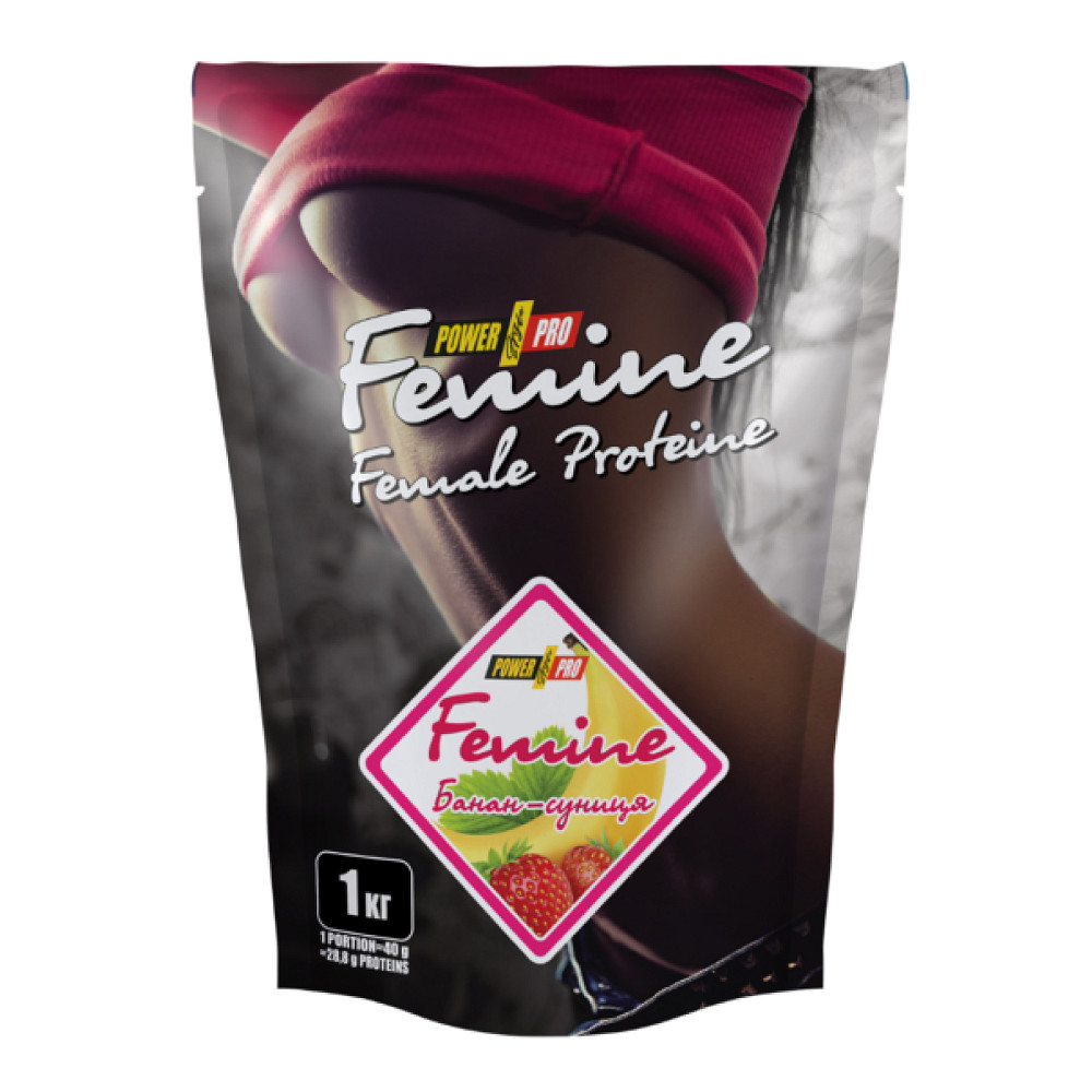 Femine Protein - 1000g Banan-Wild Strawberry Луцьк - фото 1