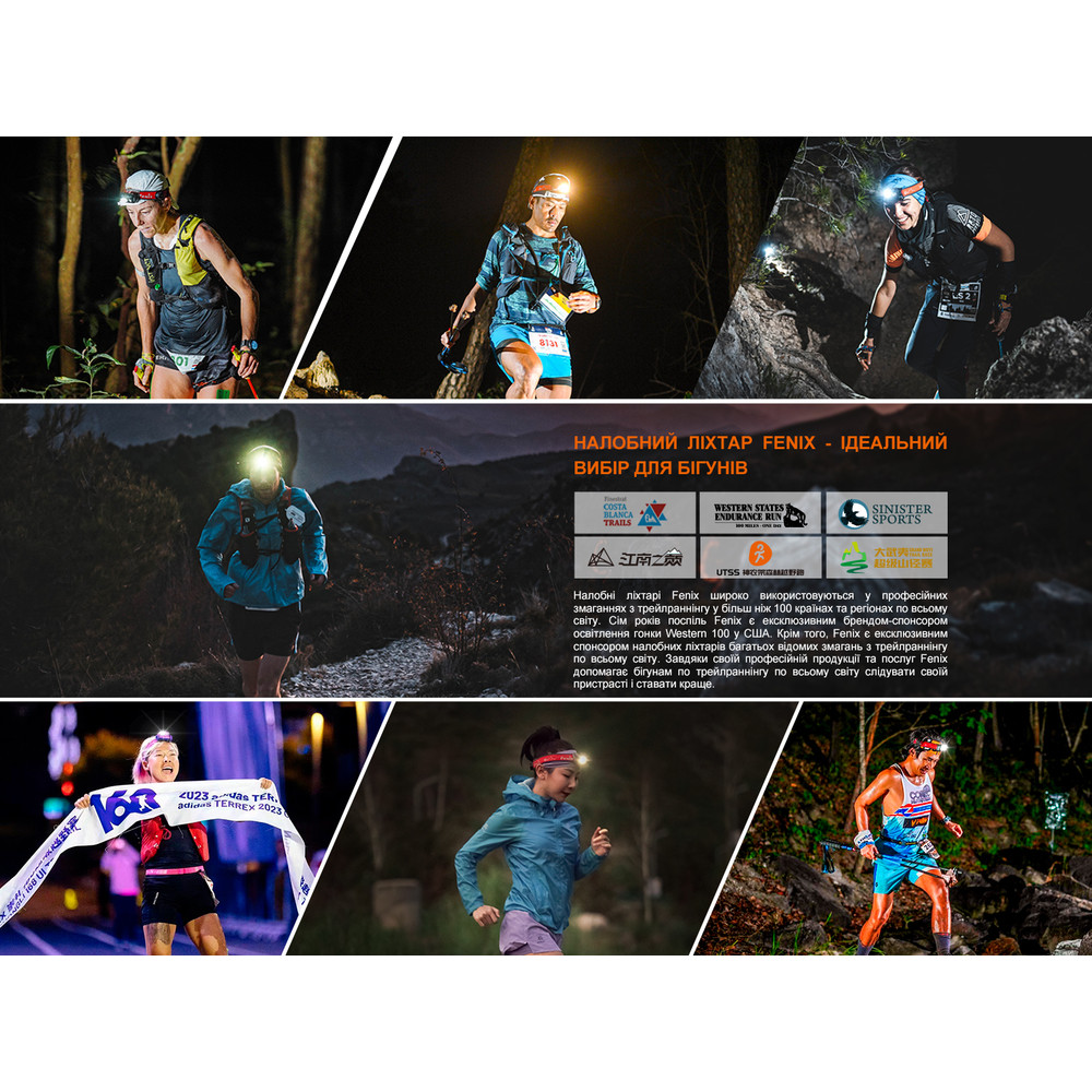 Ліхтар налобний Fenix HL18R-T V2.0 білий Київ - фото 19