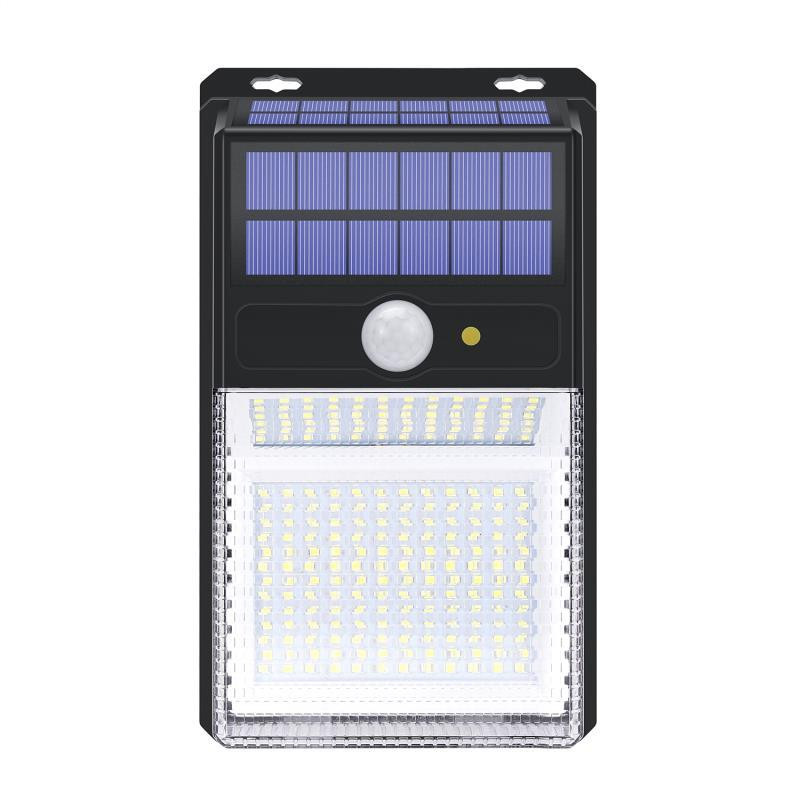Світильник світлодіодний настінний на сонячній батареї з датчиком руху (228 світлодіодів SMD) WT-WL6020 Одесса - изображение 1