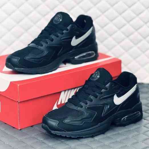 Чоловічі Чорні Термо Кросівки Nike 90 Air Max 2 Шкіряні Найк Єврозима (розміри: 41,42,43,44) Відео Огляд Дніпро