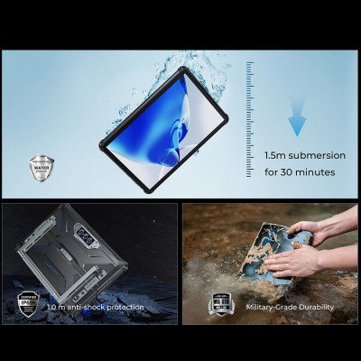 Планшет OUKITEL RT7 10.1&quot; 5G TITAN 12/512GB NFC LTE Black-Blue (6941749837257) Вінниця - фото 8